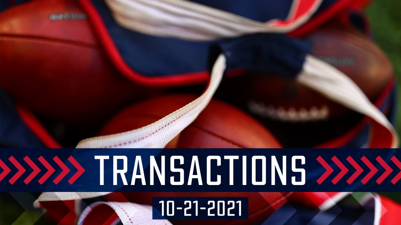 The Houston Texans made a roster move.