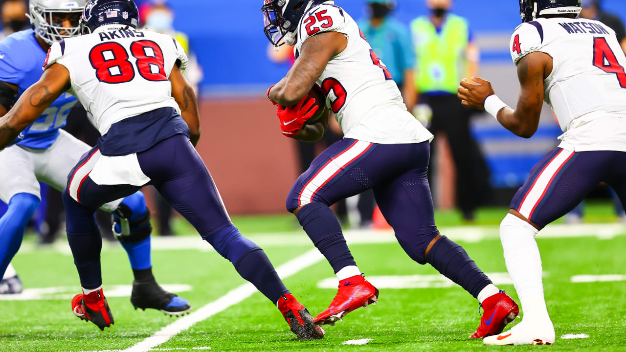 Game Action: Texans Vs. Lions