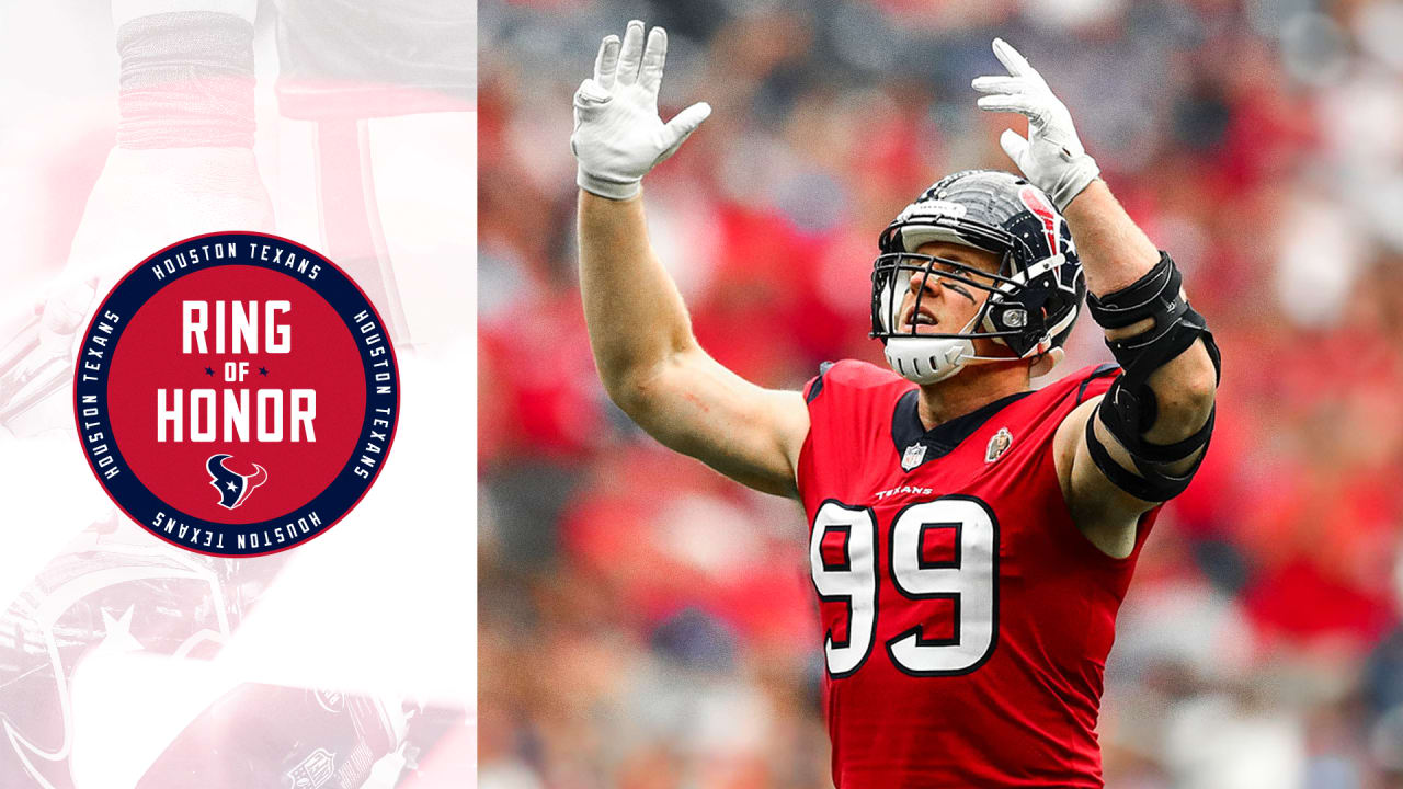 Houston Texans: J.J. Watt to join team's Ring of Honor