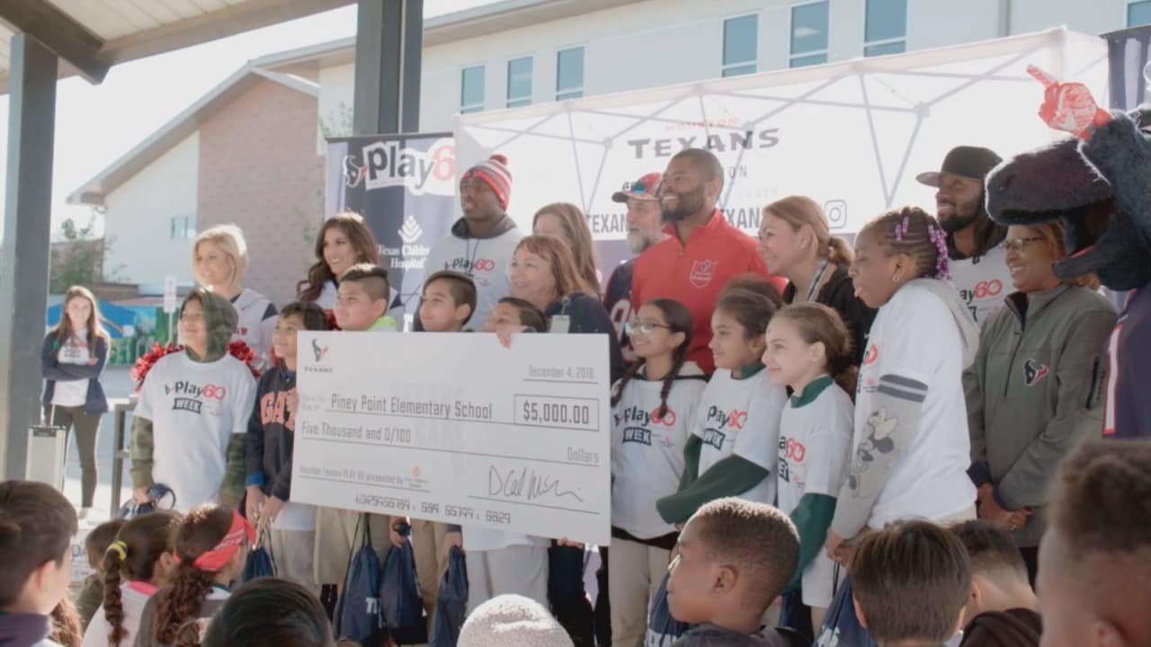 PLAY 60 Pep Rally at Piney Point Elementary