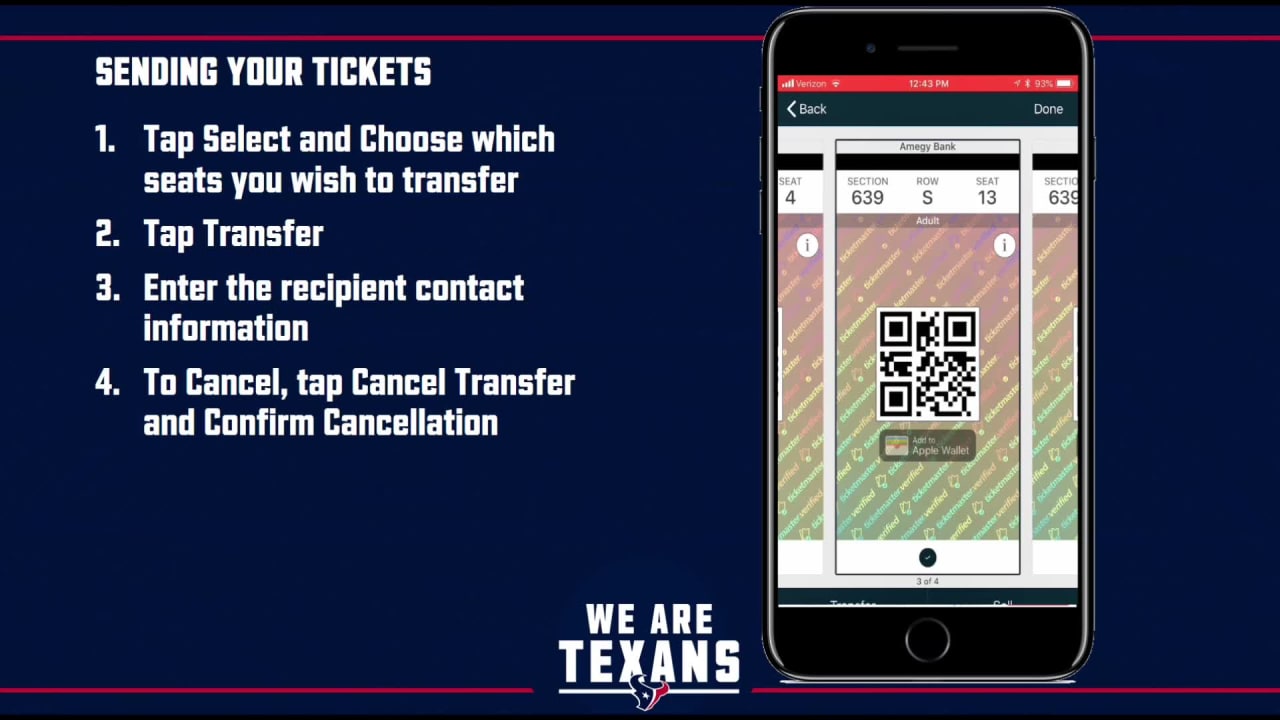 Texans tickets way cheaper on StubHub than Ticketmaster : r/Texans