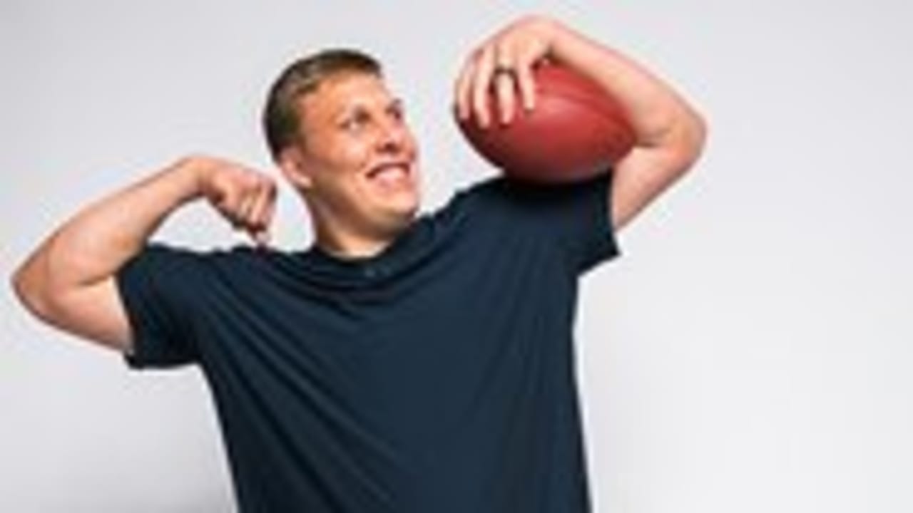 Garett Bolles runs an official 4.95 40-yard dash