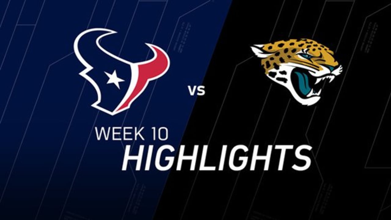 Texans Vs. Jaguars Highlights