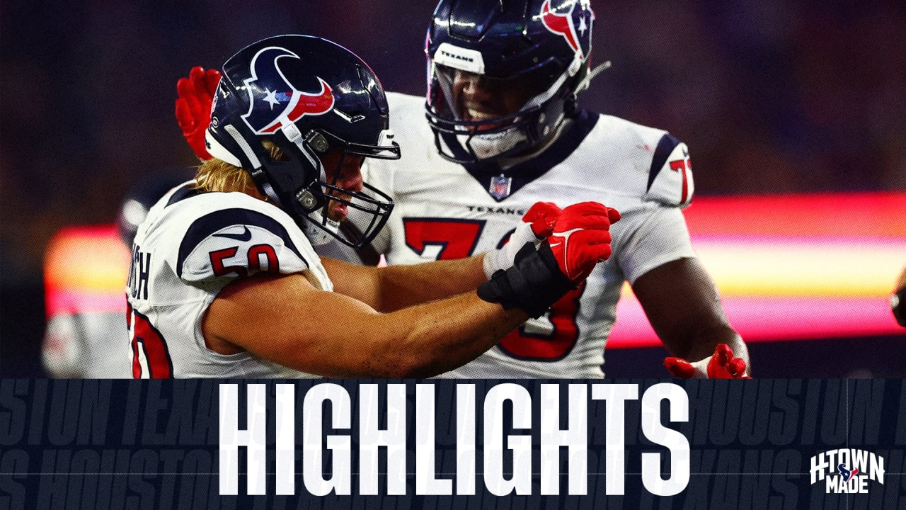 Patriots vs. Texans Week 5 Highlights