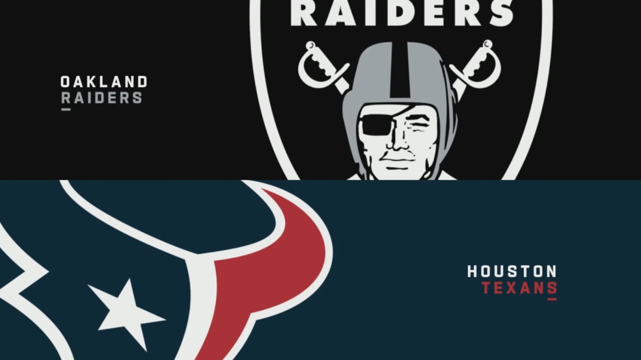texans and the raiders