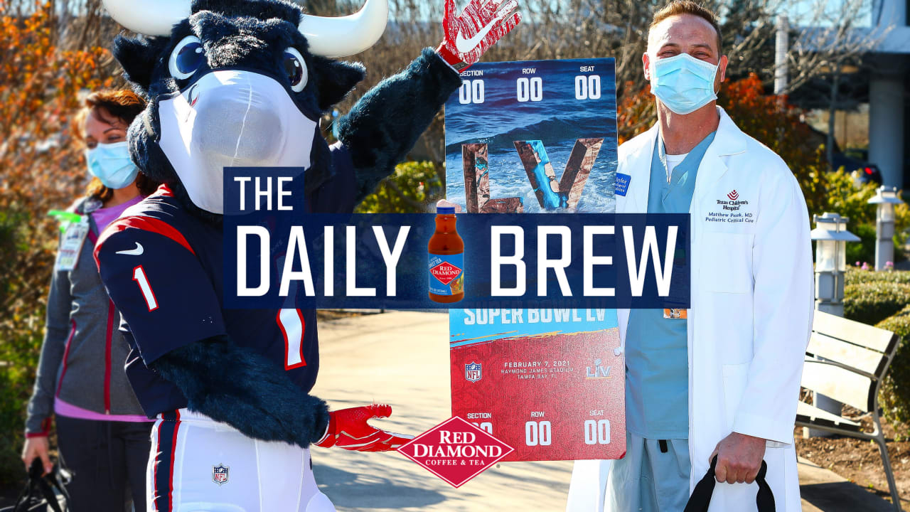 Texans surprise four health care workers with tickets to Super Bowl LV