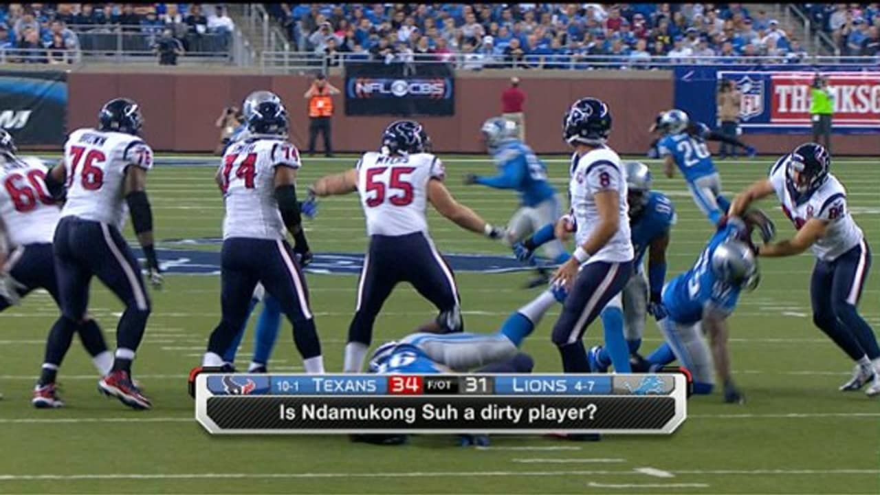 Is Ndamukong Suh a dirty player?