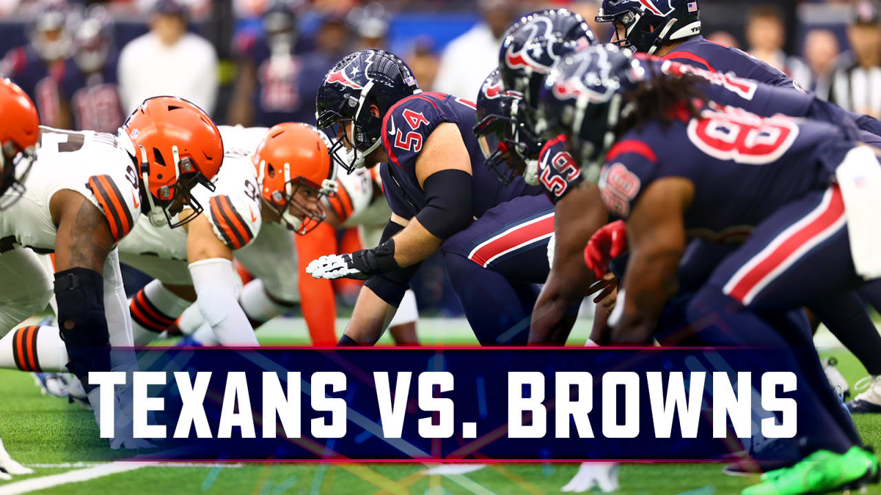 Houston Texans, Cleveland Browns Matchup History