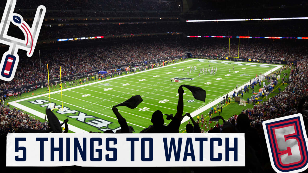 Here are five things to watch when the Texans host the Seahawks at NRG