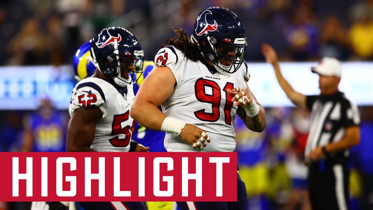 Houston Texans: Roy Lopez sidelined vs. San Francisco 49ers