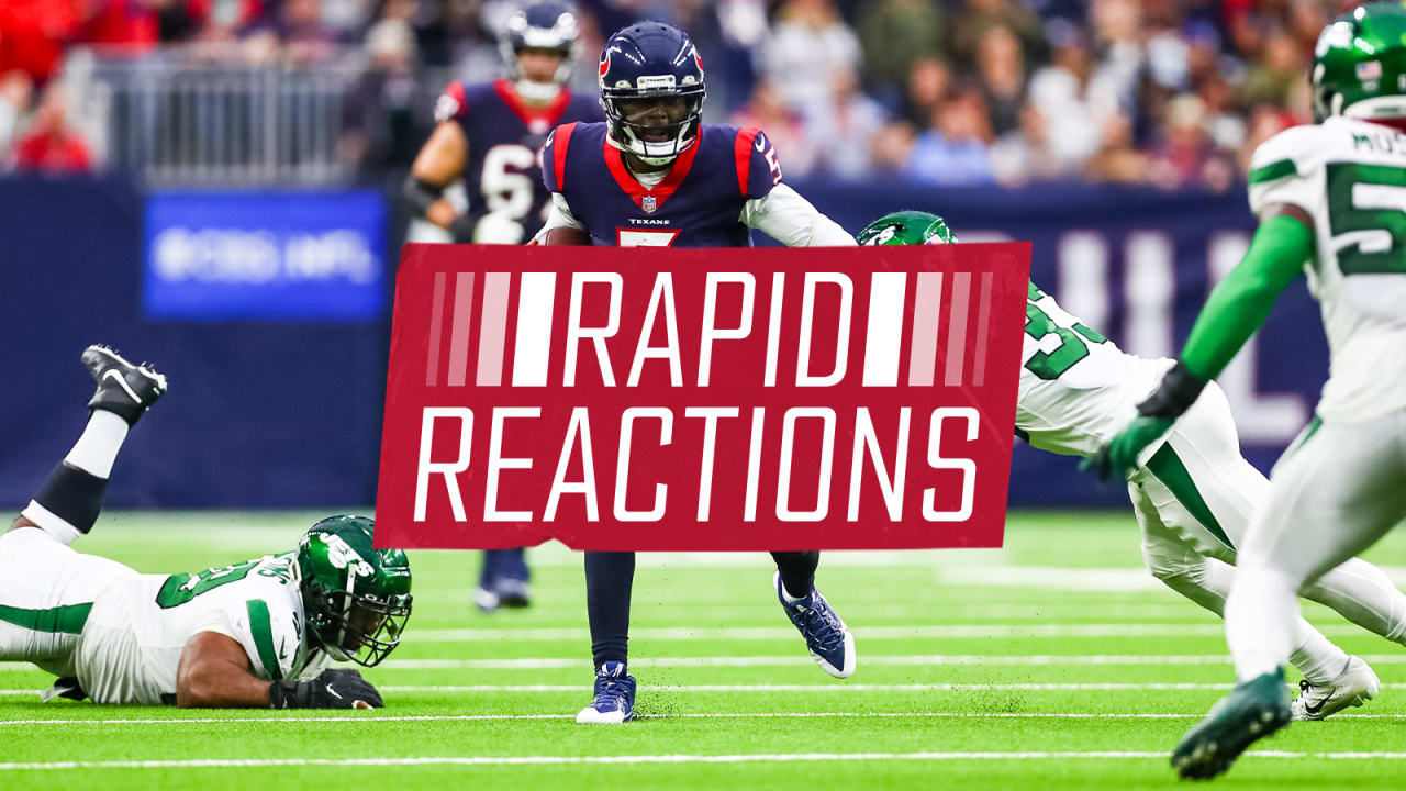 Houston Texans Lose to New York Jets, 21-14