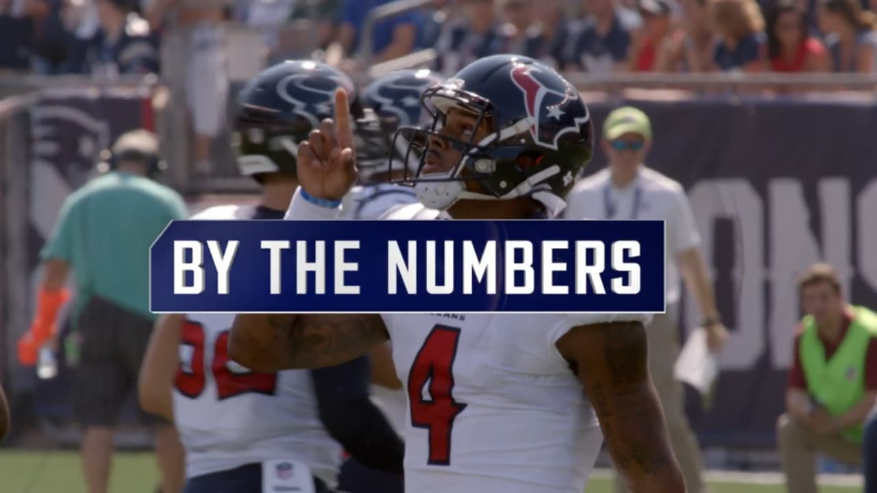 By the Numbers: Texans at Patriots