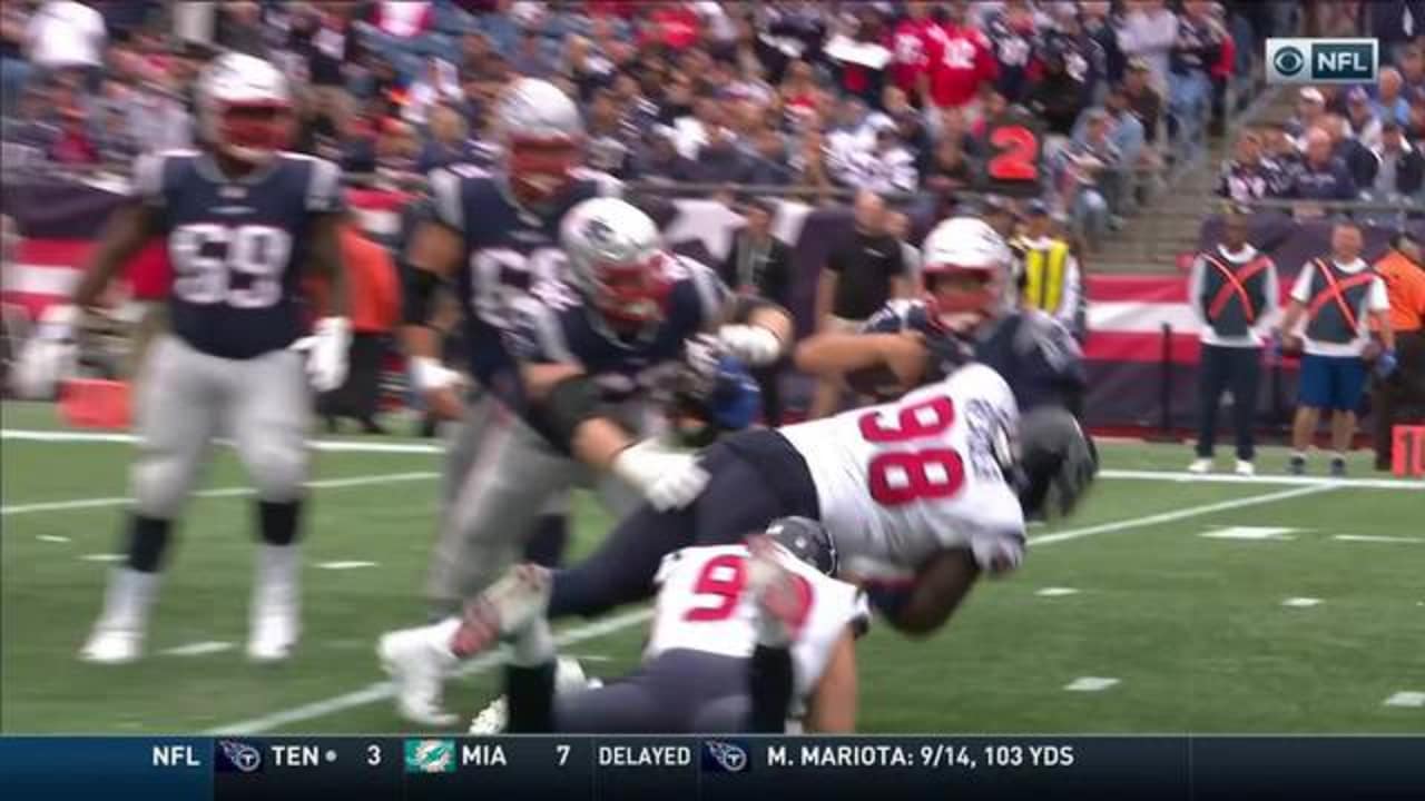 VIDEO: J.J. Watt and D.J. Reader combine to sack Tom Brady