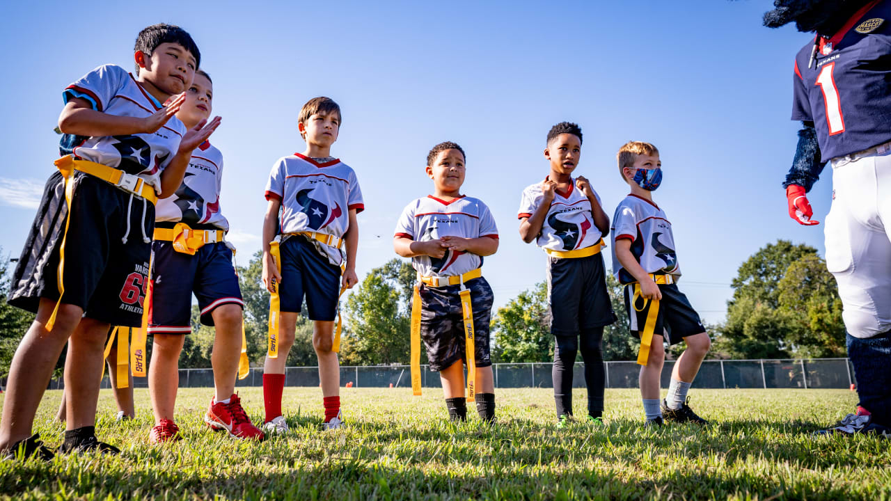 Photos: 2021 Houston Texans Flag Football at the YMCA Kickoff