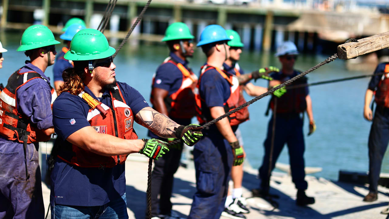 Texans DL Roy Lopez shares his experience visiting the U.S. Coast Guard Sector Houston-Galveston with his teammates. - Vimarsana News