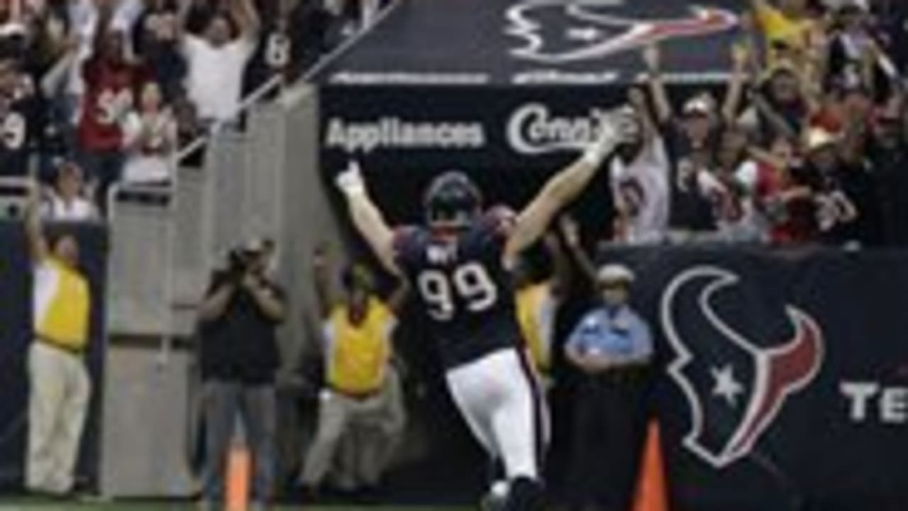 Watt Delivers Texans' FIRST Playoff Win! (Bengals vs. Texans, 2011