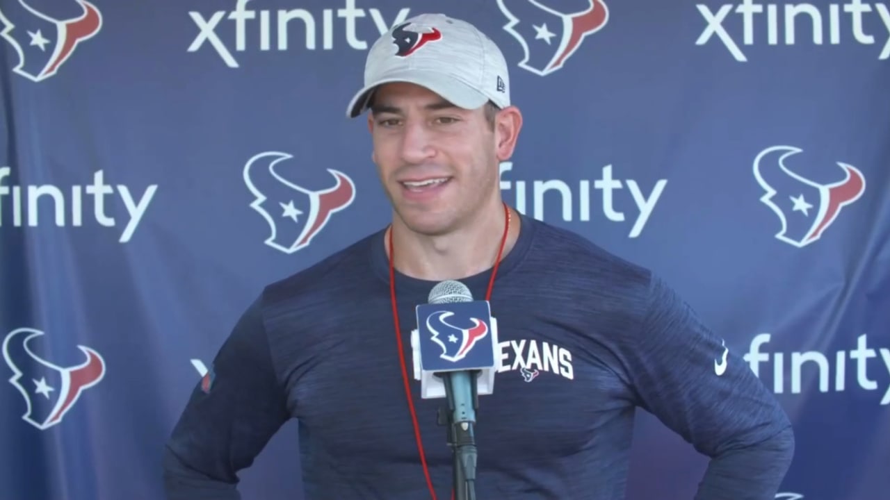 QB Jeff Driskel  Press Conference recapping Texans vs. Cowboys