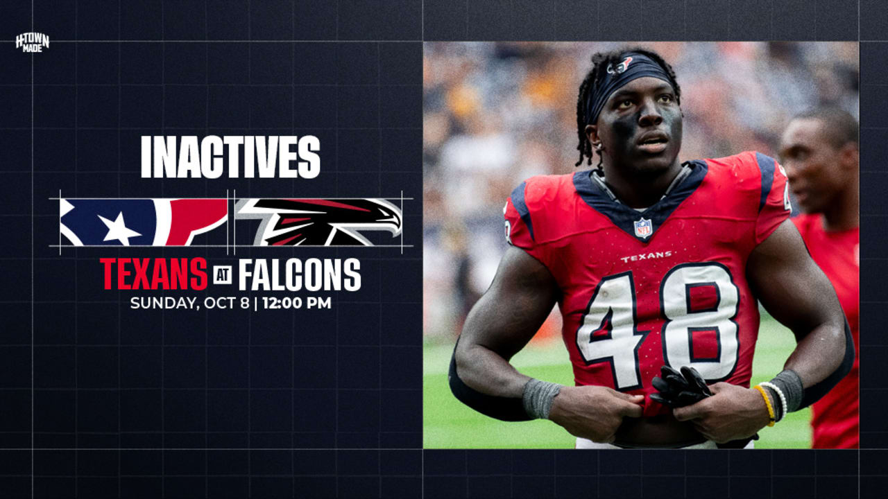 Falcons News: Atlanta releases inactives list for 49ers game