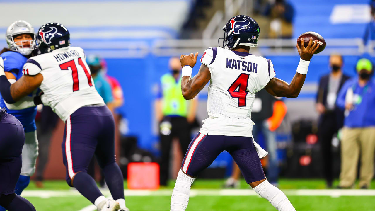 QB Deshaun Watson tossed four touchdowns in the Texans 41-25 win at - Texans Nfl Game Thanksgiving 2022