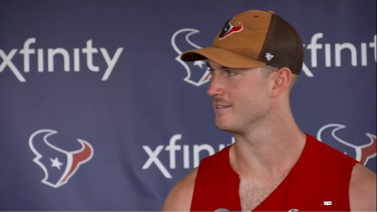 QB Davis Mills  Press Conference recapping Texans vs. Titans (12-24-2022)