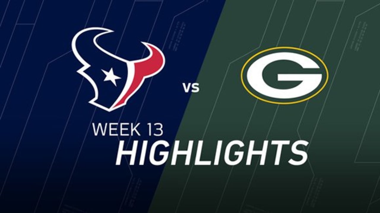 Texans vs. Packers highlights