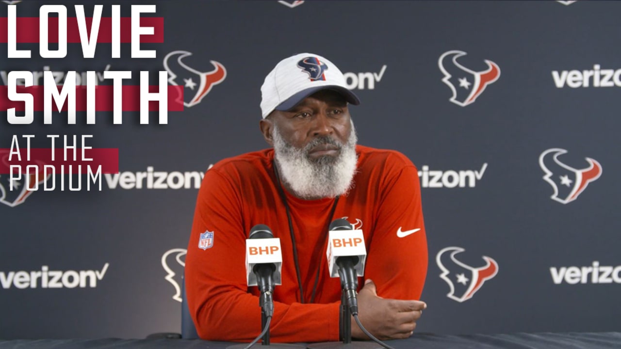 HC Lovie Smith  Press Conference recapping Texans vs. Chiefs (12-19-2022)