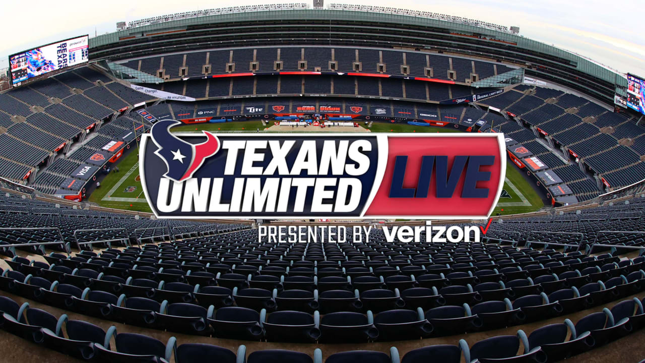 PREGAME SHOW: Watch warmups LIVE ahead of Texans vs. Bears