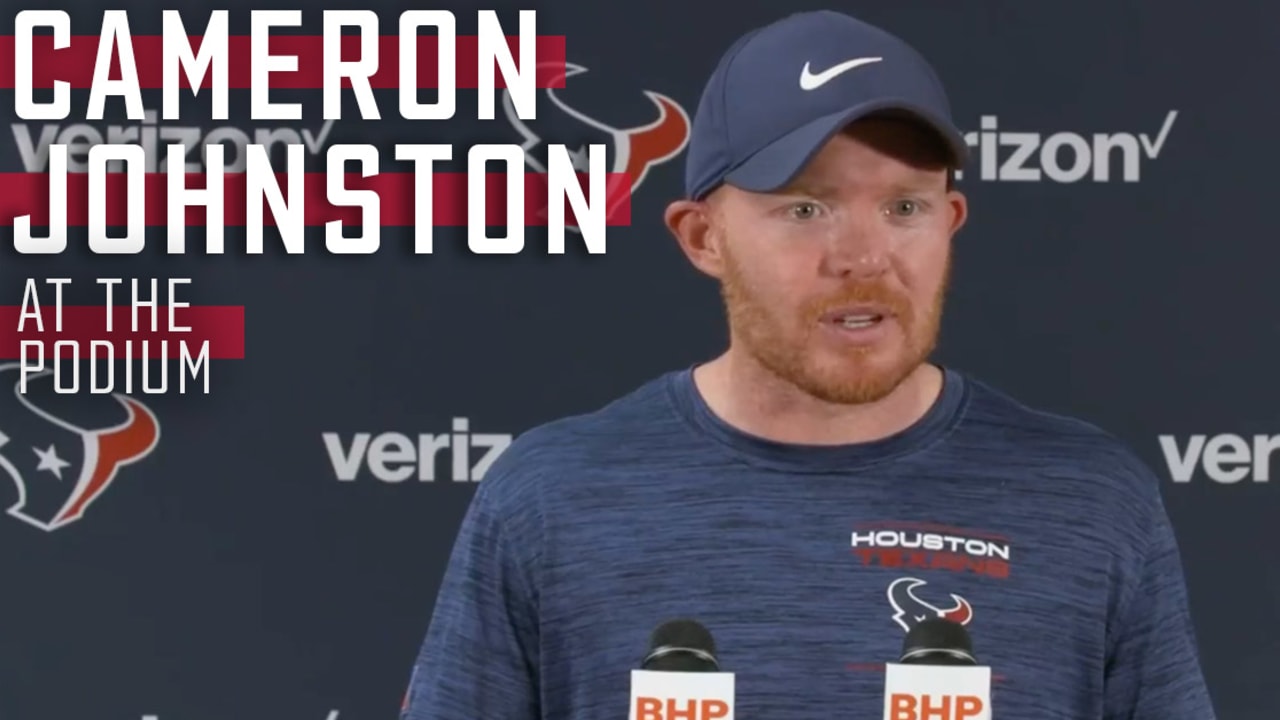 P Cameron Johnston | Press Conference (11-26-2021)