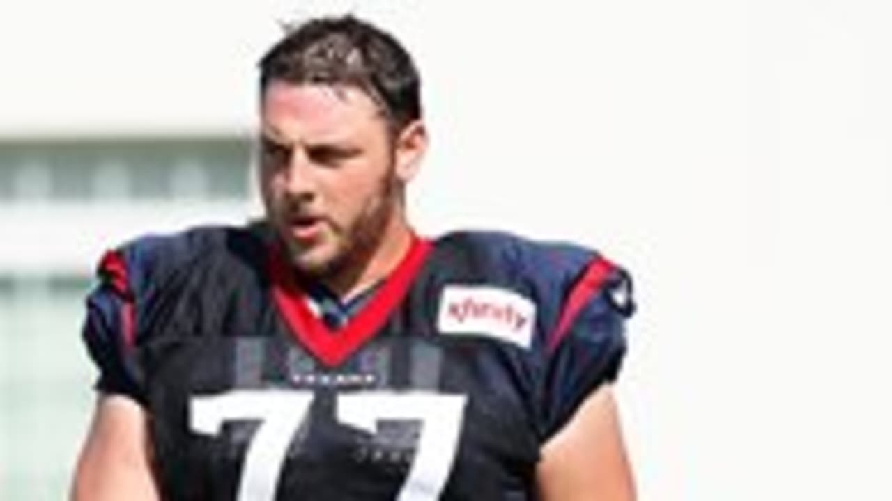 Buffalo Bills offensive tackle David Quessenberry (77) during the