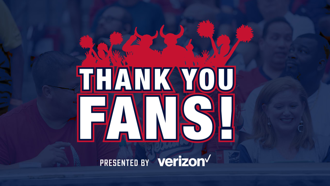 In honor of Fan Appreciation Day presented by Verizon, fans at the game had  the opportunity to win 21 different prizes valued at more than $30,000  throughout the game.