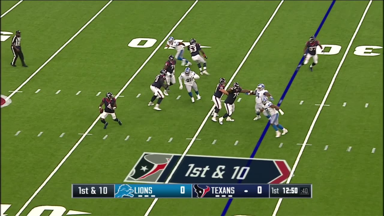 Texans vs. Lions Highlights