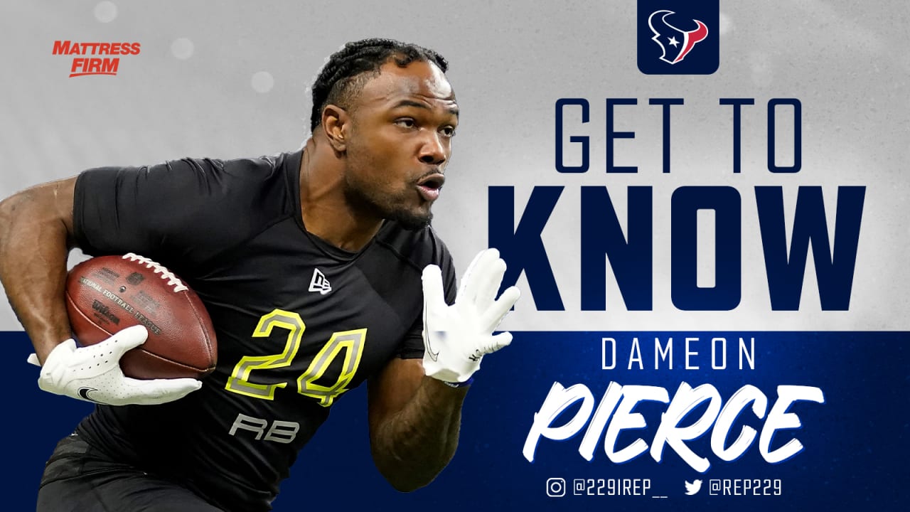 dameon pierce draft pick