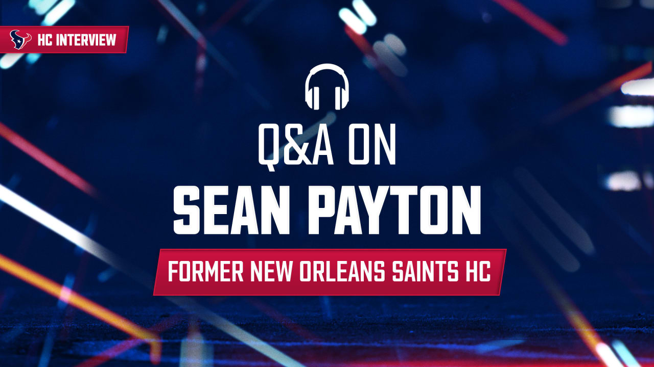 The Houston Texans interviewed former New Orleans Saints Head