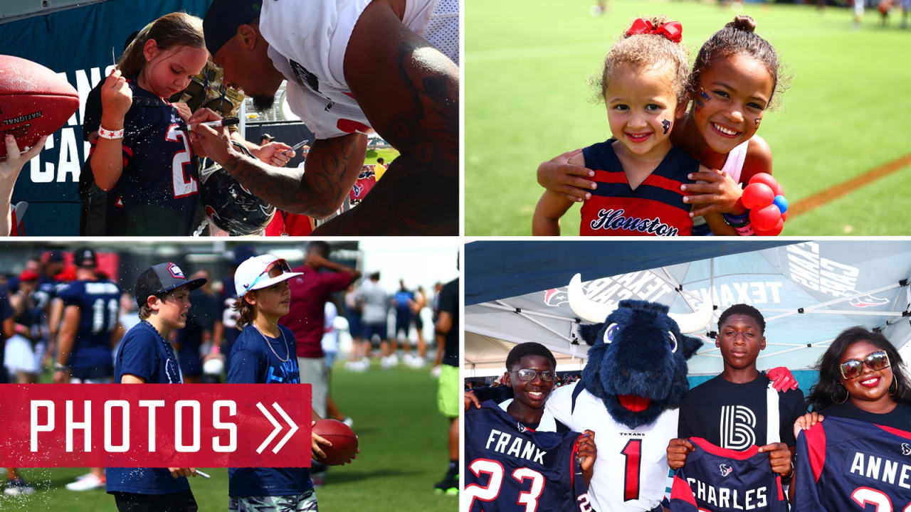 The Houston Texans invite the fans to Training Camp!