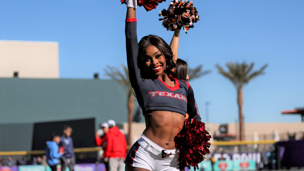 houston texans cheerleader outfit