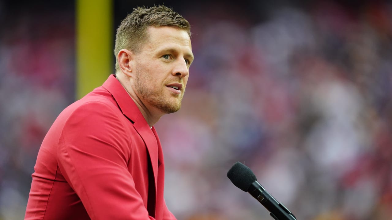 WATCH: J.J. Watt's Houston Texans Ring of Honor induction speech