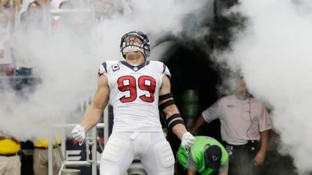 JJ Watt, Sideline views before the Rams vs. Texans game 13 …