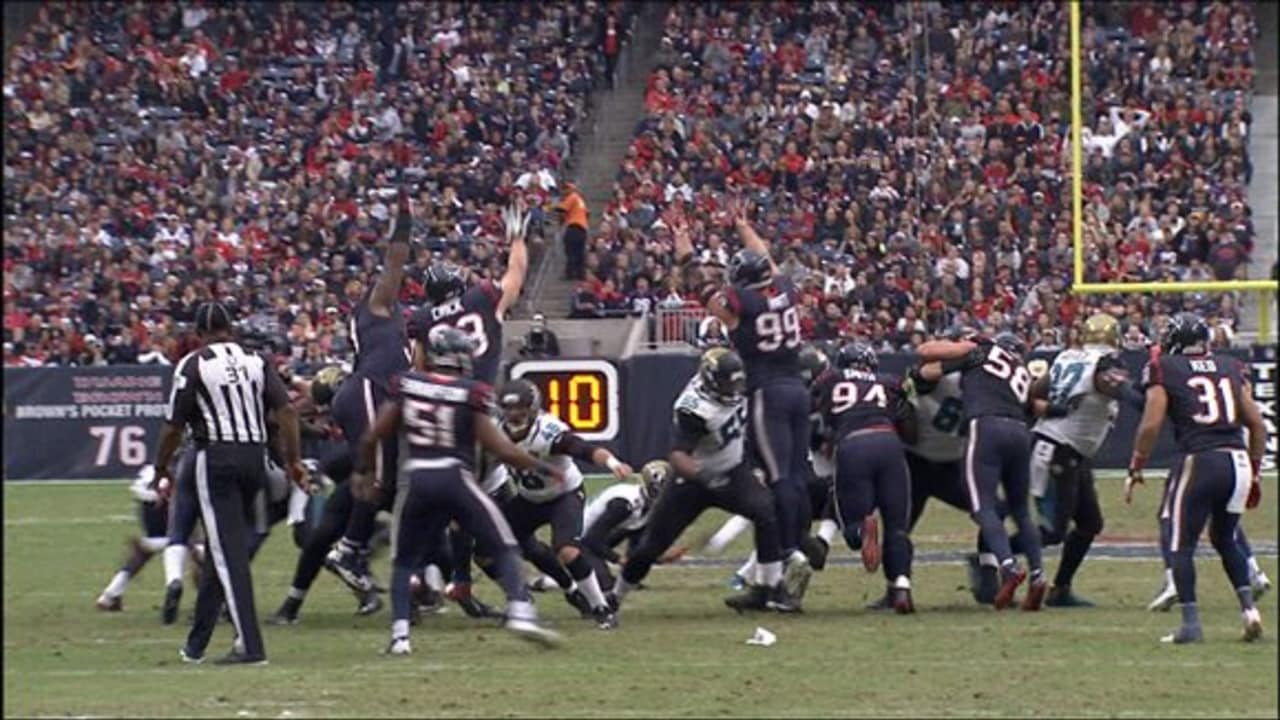 Highlights Watt's blocked field goal