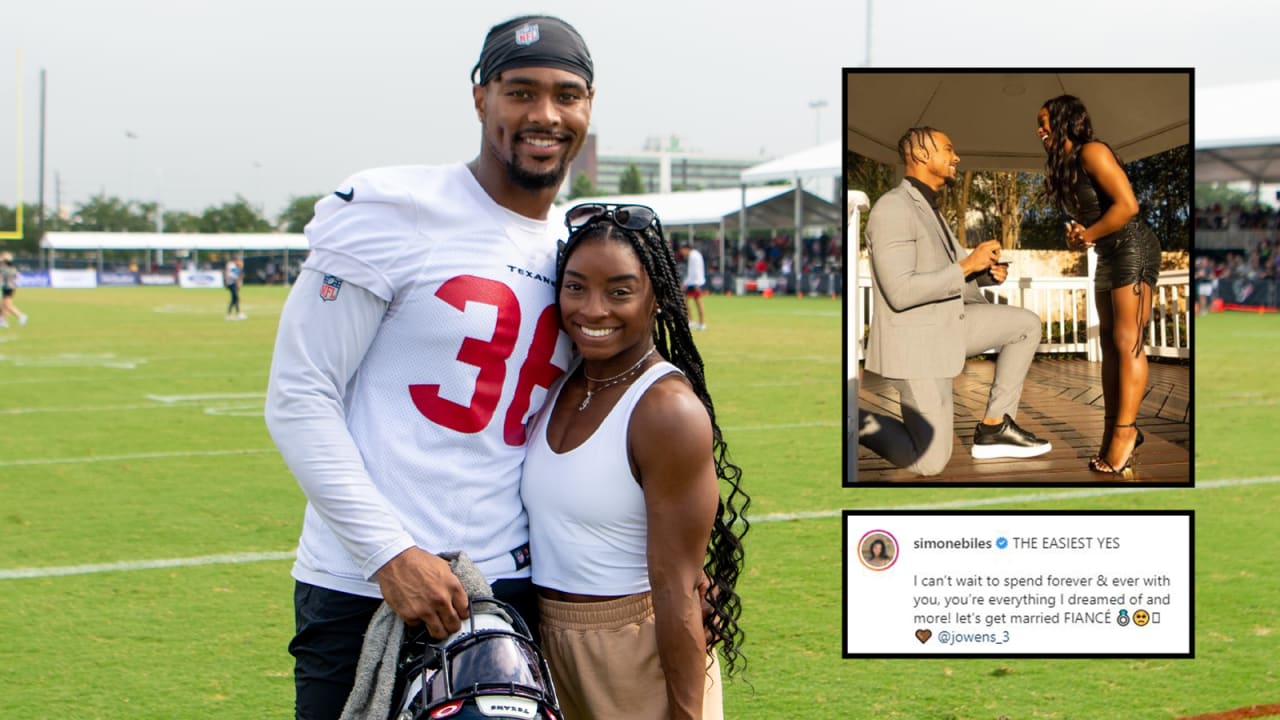 Simone Biles Marries Houston Texans' Jonathan Owens