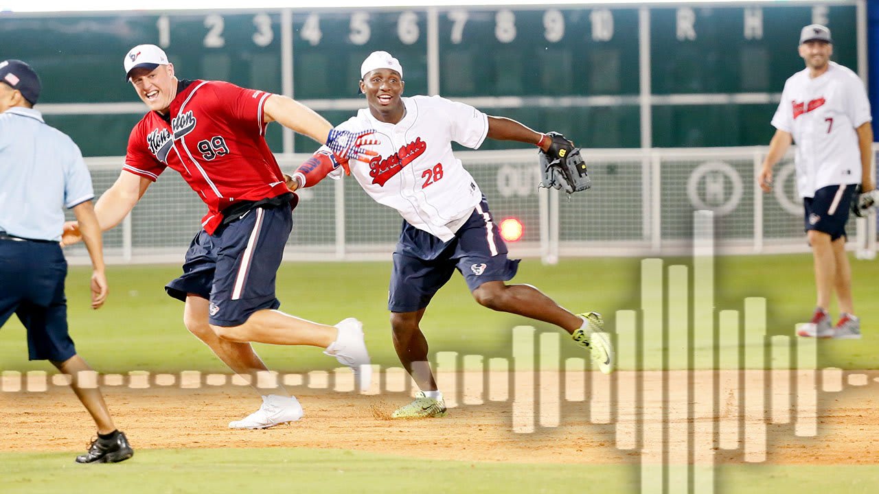 J.J. Watt, teammates give back at annual charity softball game