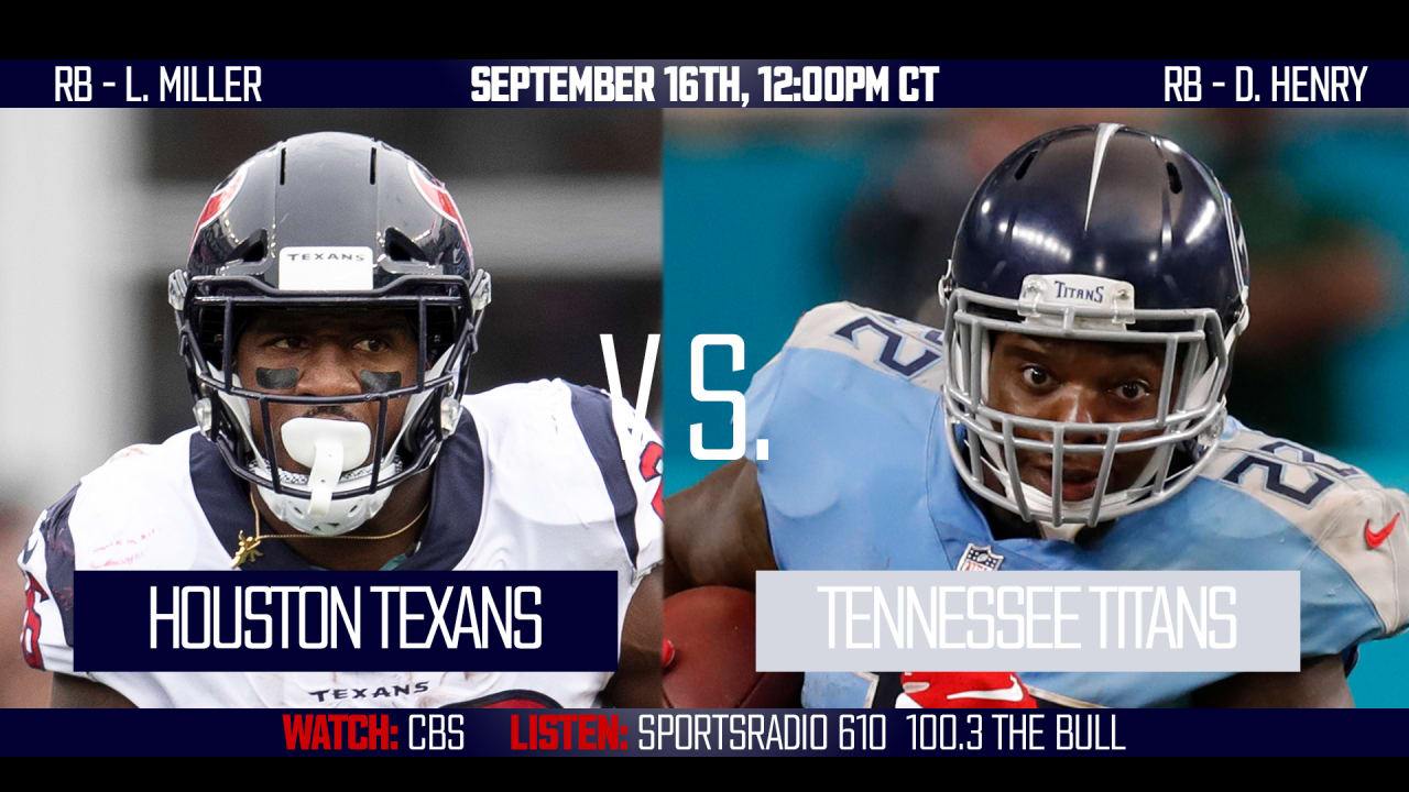 Houston Texans vs. Tennessee Titans on CBS