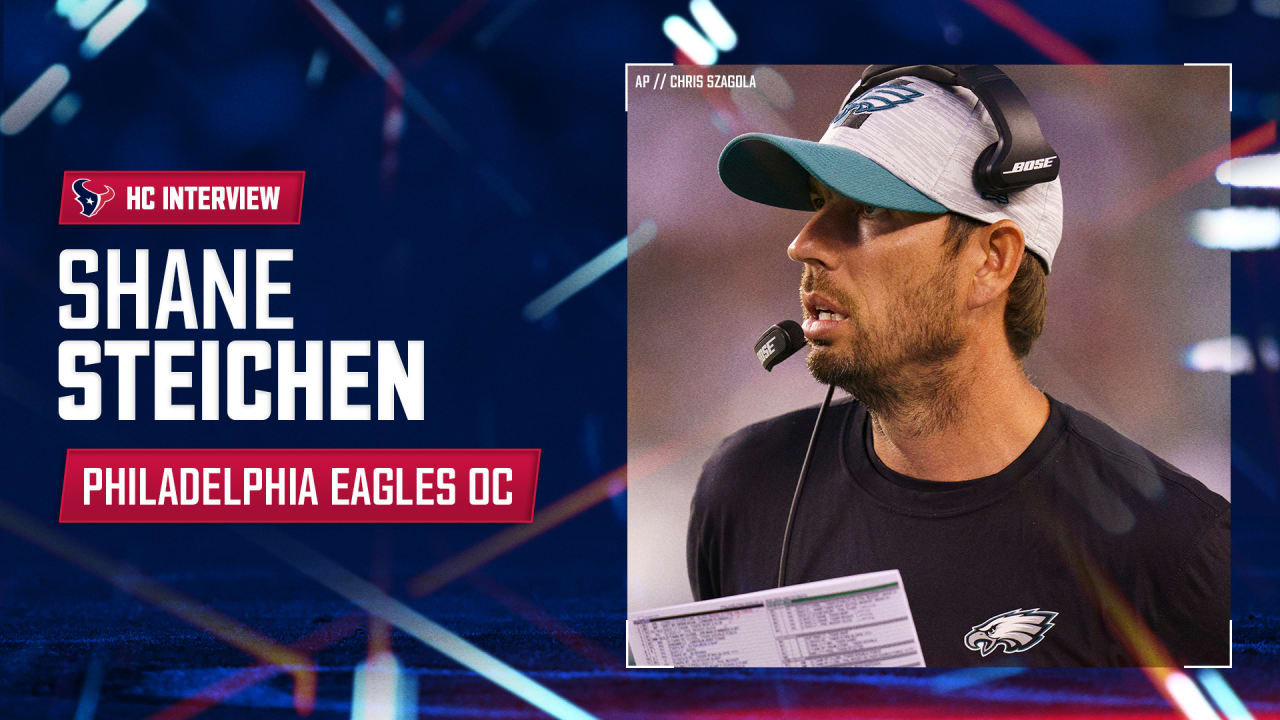 The Houston Texans interviewed the Philadelphia Eagles Offensive