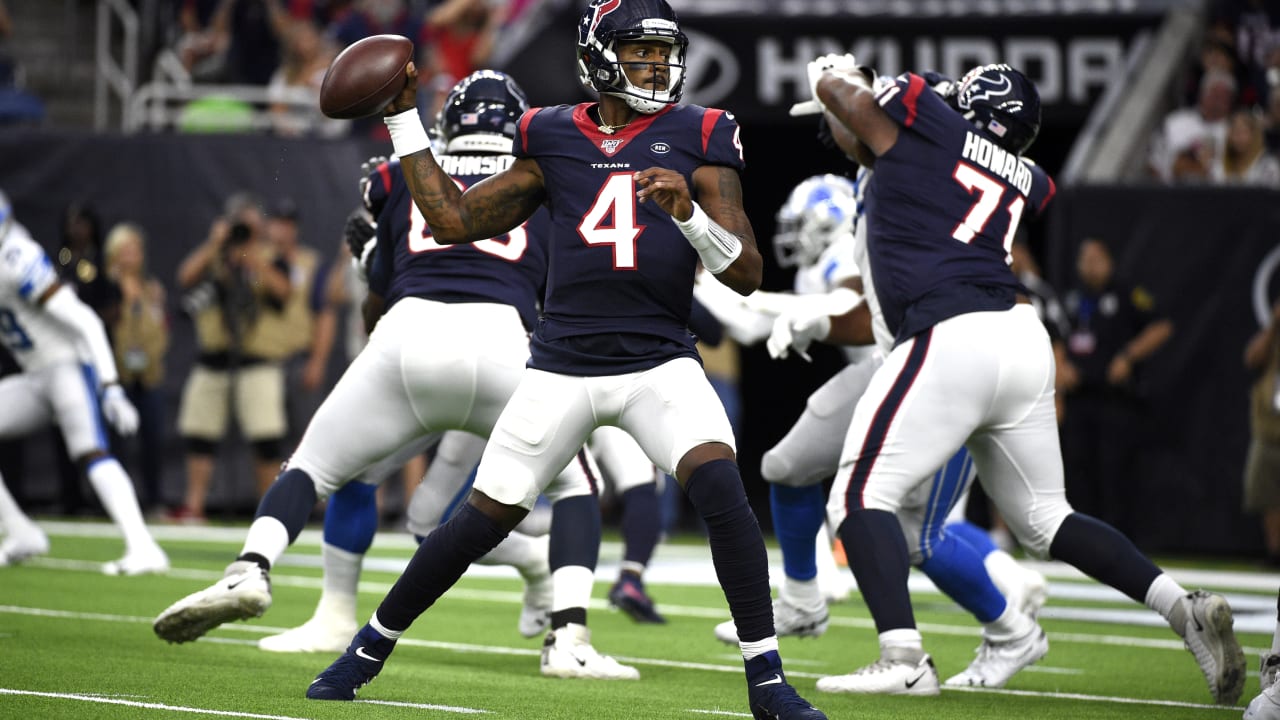 Houston Texans: THREE Capstones To Their Detroit Lions Win