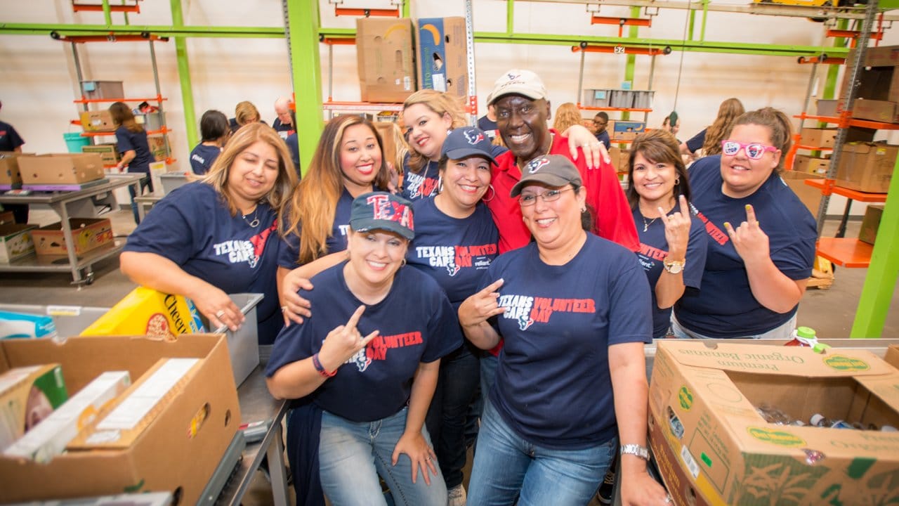 Texans Care Volunteer Day