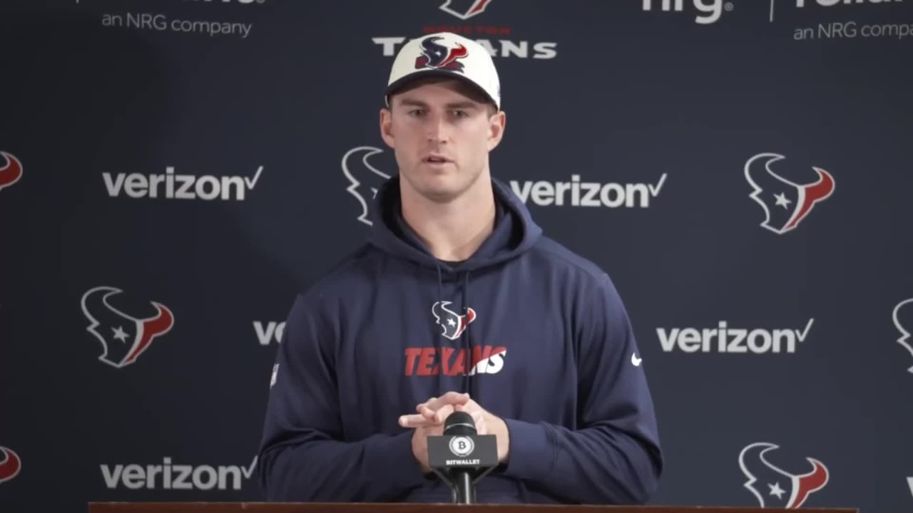 QB Davis Mills  Press Conference recapping Texans vs. Titans (12-24-2022)