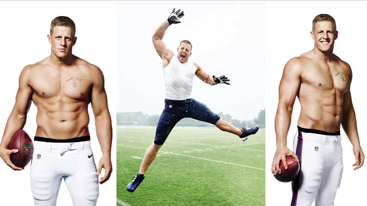 jj watt without a shirt