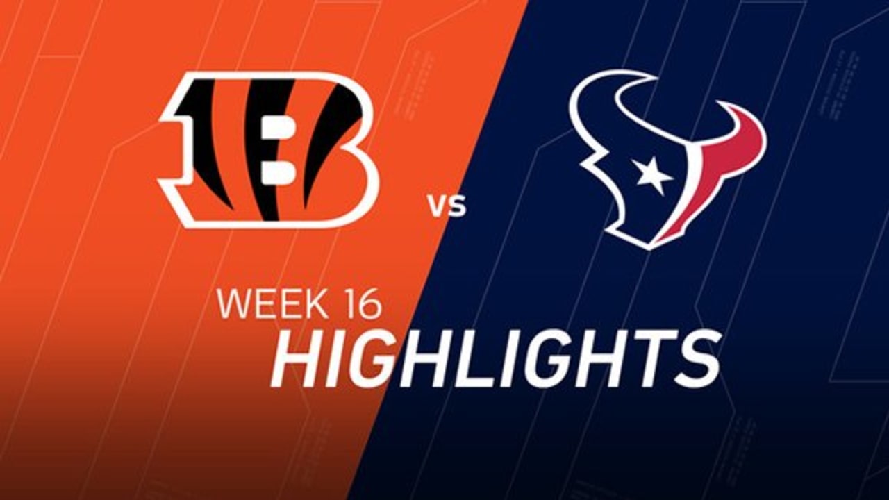 Bengals vs. Texans Highlights