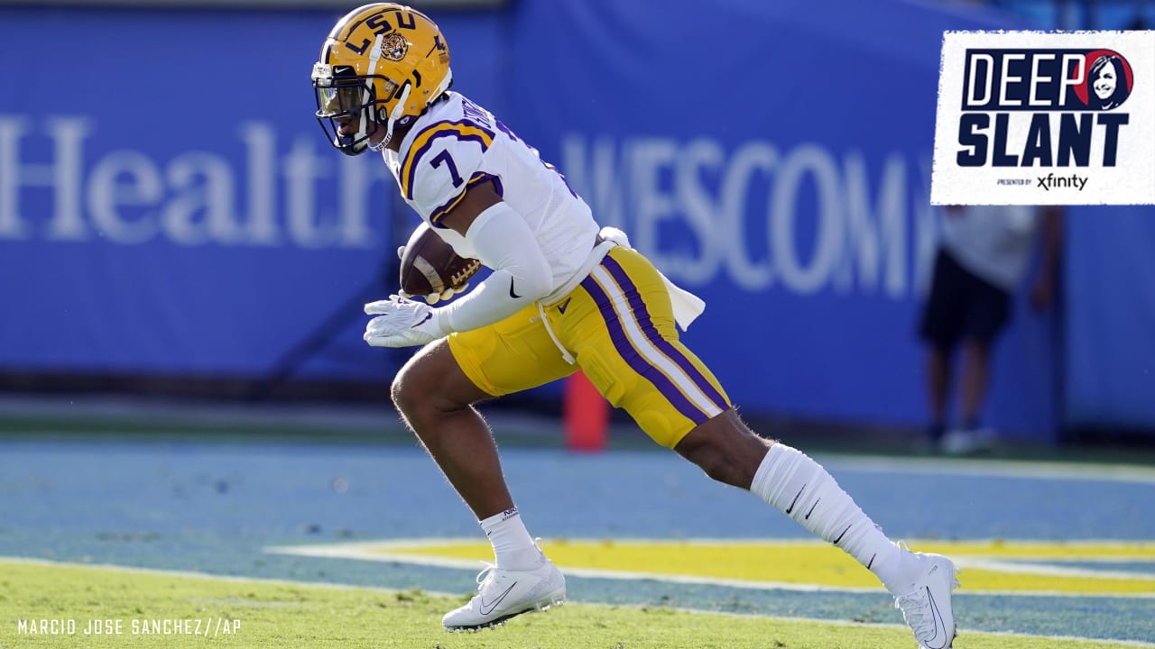 LSU CB, Derek Stingley Jr., will carry on the LSU legacy and wear the  coveted No. 7 jersey for the Tigers this season. The No. 7 jersey…