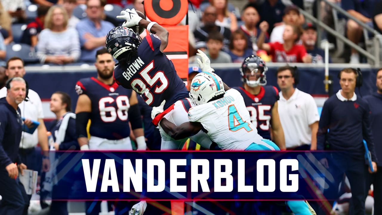 In Sunday's home win over Pittsburgh, rookie QB C.J. Stroud threw for more  than 300 yards, helped guide the Texans offense to 451 yards and stayed  interception-free in 2023.