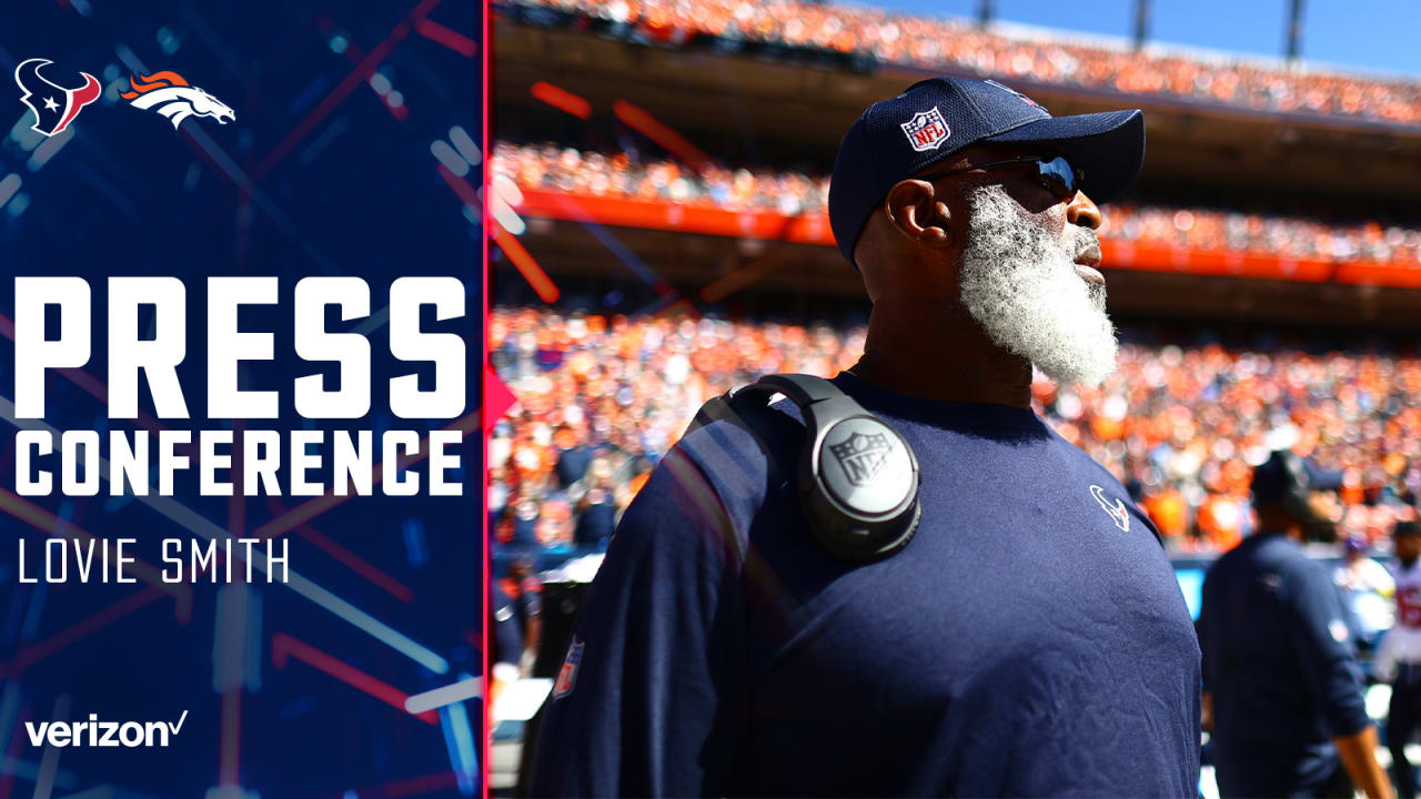 HC Lovie Smith  Press Conference recapping Texans vs. Chiefs (12-19-2022)